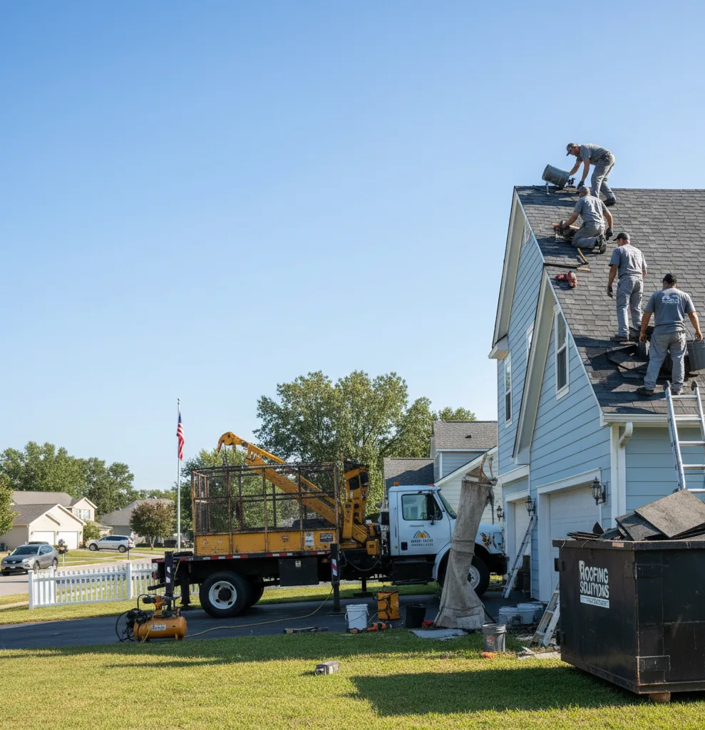 Roof Repair in Delmont